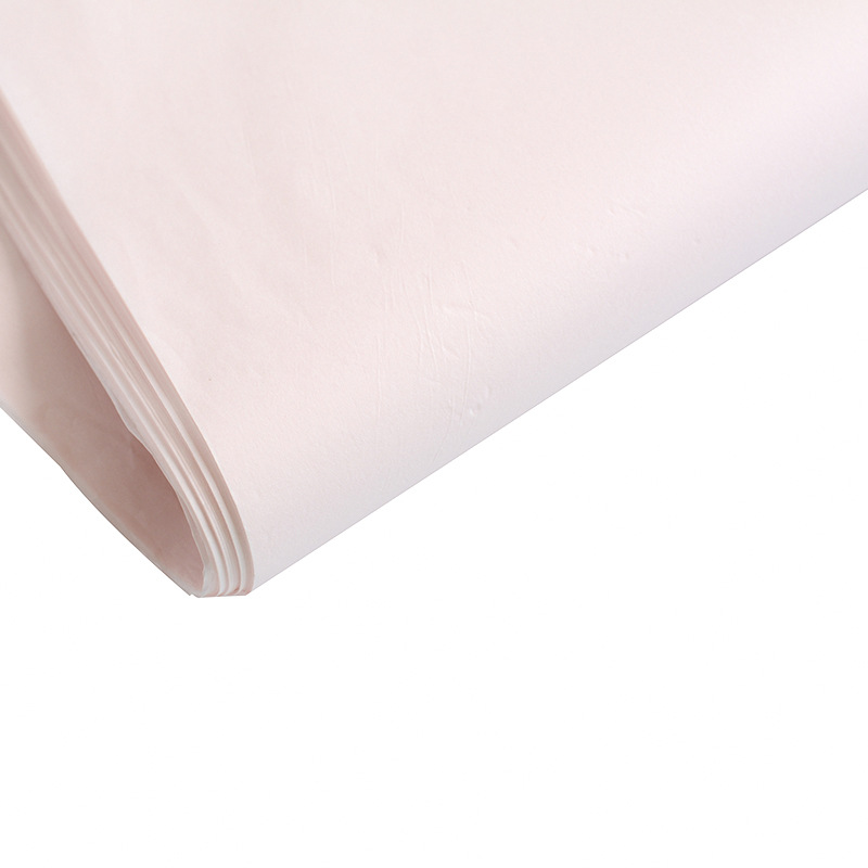 40pcs Tissue Paper 75*52CM Craft Paper Floral Wrapping Scrapbooking Paper Decorative Flower Paper Home Decoration Party: Tender pink