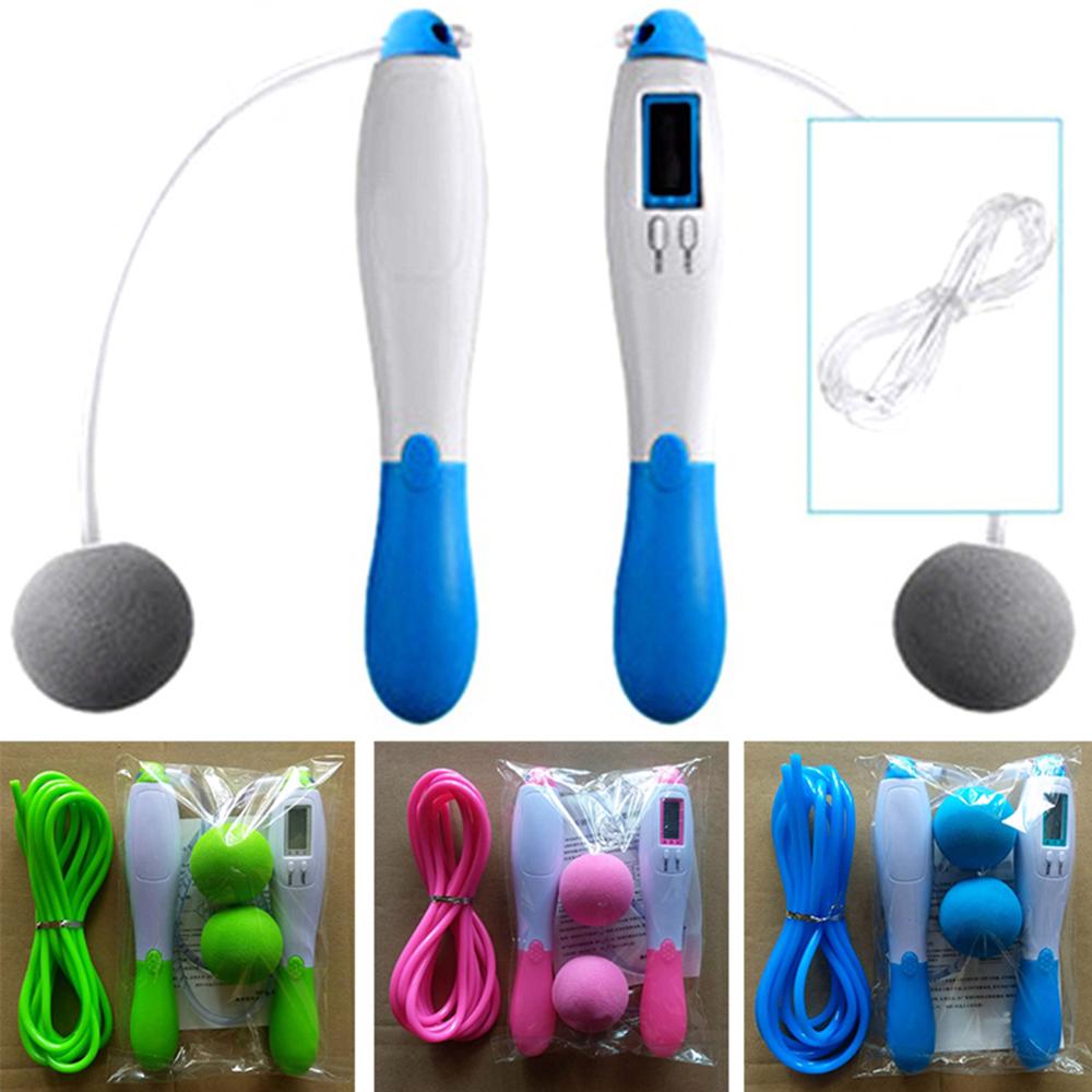 Electronic Counting Wireless Skipping Rope Dual-purpose Calorie PVC Weight-bearing Wireless Physical Fitness Exercise