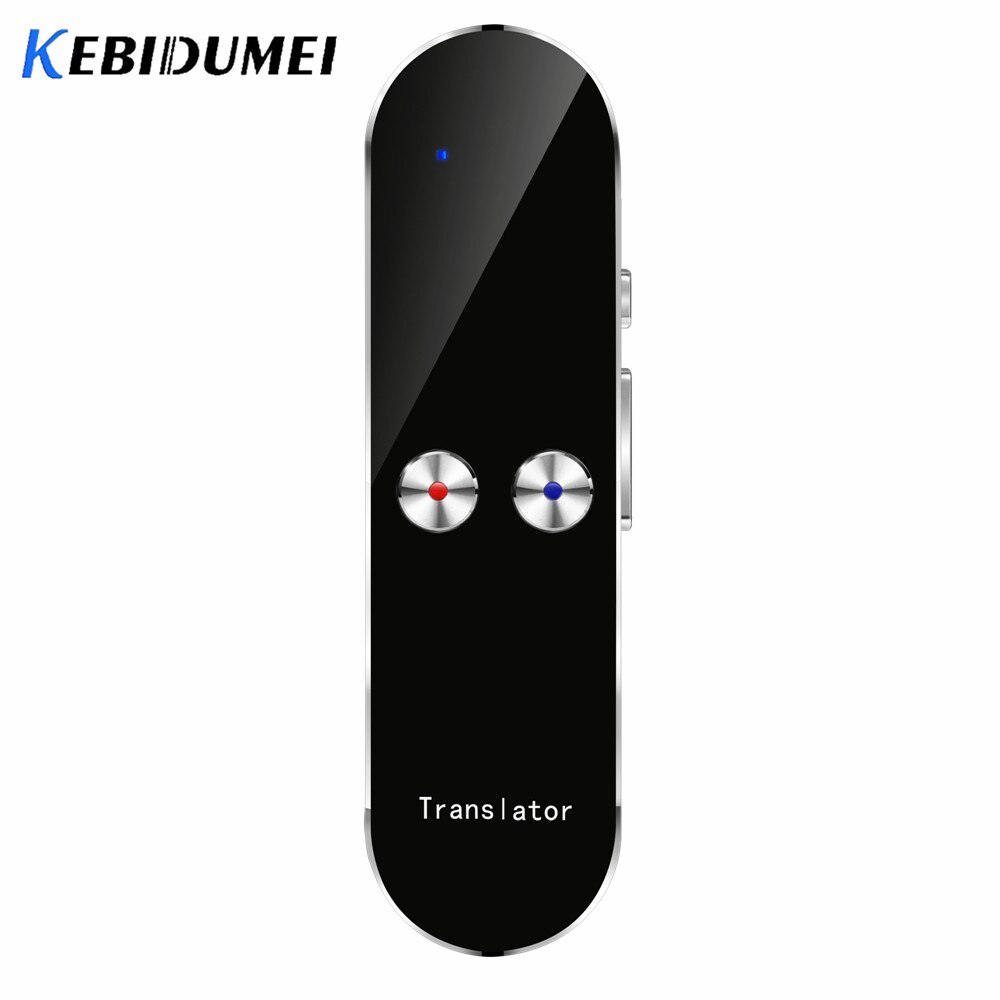Kebidumei – traducteur Portable de 68 langues, Bluetooth, Machine de traduction vocale en temps réel, voyage réunion K8