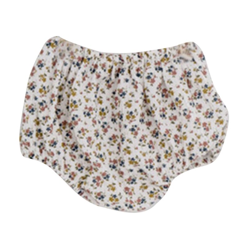 A5YC Toddler Baby Girls Summer Bloomers Bohemian Floral Print Cotton Harem Shorts Infants Basic Diaper Cover Underwear