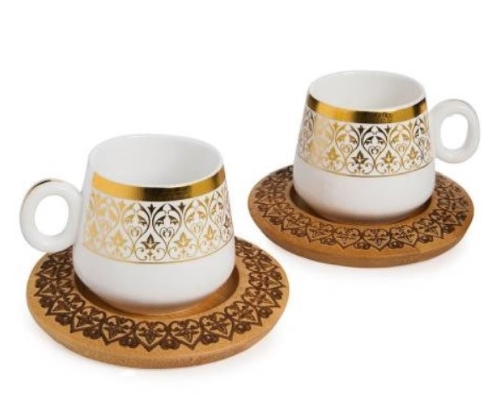 Bambum Ottoman 2 Person Coffee Cup Set, for home,special , , Turkish Coffee Sets