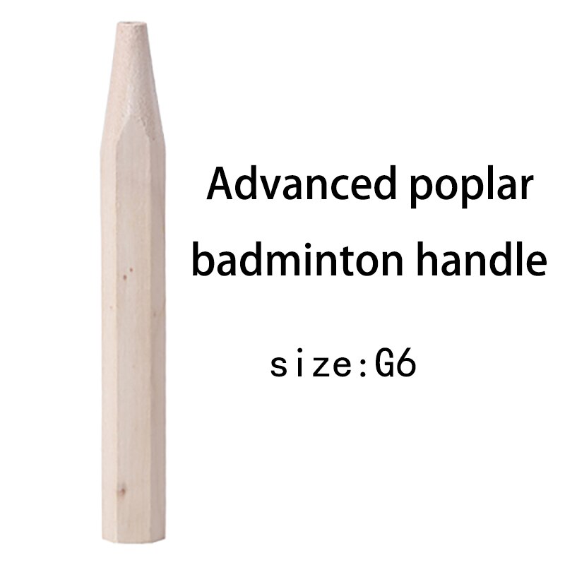 Badminton ketcher håndtag greb reparation af badminton ketcher avanceret poppel badminton håndtag: Avanceret poppel -g6