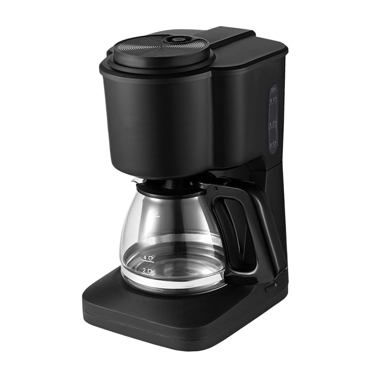 Electric Drip Coffee Machine Fast Brewing Insulated Coffee Machine Portable Coffeemaker for Kitchen Office Bar Cafe