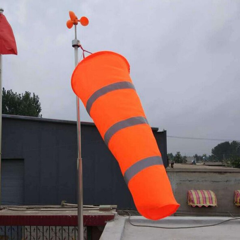 El aeropuerto de Windsock Rip-Stop al aire libre Arco Iris viento con cinturón reflectante