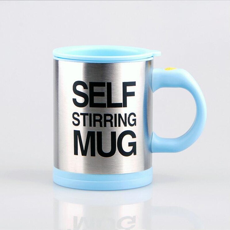 400ml Automatische Elektrische Becher Faul Selbst Rühren Becher Automatische Kaffee Milch Mischen Becher Tee Clever Edelstahl mischen tasse