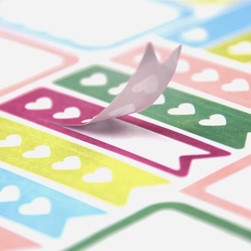 730pcs Planner Stickers Pack Waterproof Label School Stationery Sticker Deco Scrapbook Stickers Journal Stickers Daily Planner