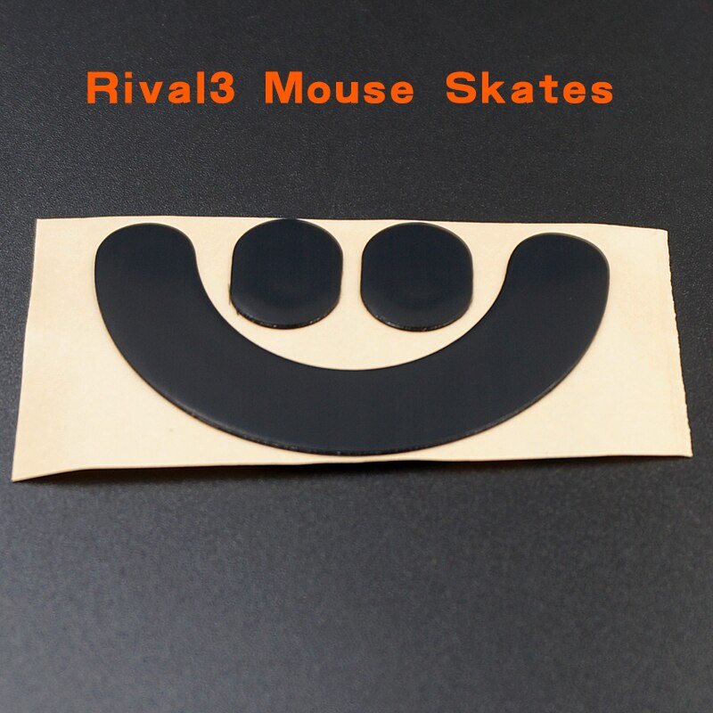 3M ratón patines para Steelseries Rival 3 700, 710, 600, 650, 500, 310, 300, 300, 110 S 100 95 rescate óptico 0,6mm inalámbrico ratón de juego: Rival 3