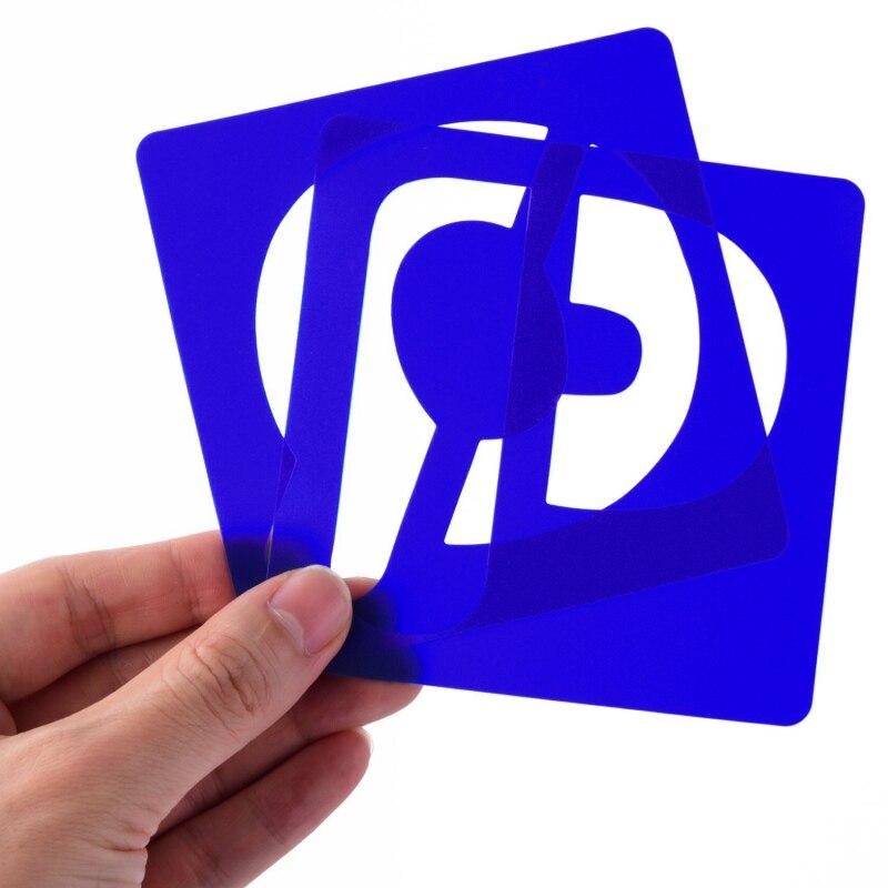 Hollow Numbers Alphabet Painting Template Kids Painting Learning Stencil Drawing Templates