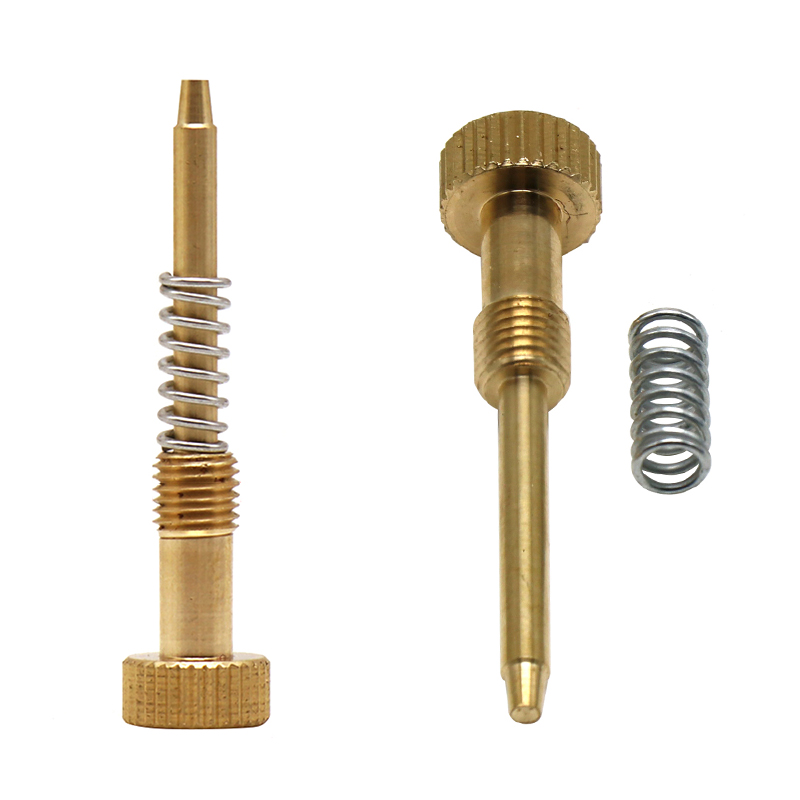 Tornillo de ajuste de mezcla de aire de carburador de motocicleta ZSDTRP para Keihin PWK 21 24 26 28 30 32 34mm Kits de tornillos de aire