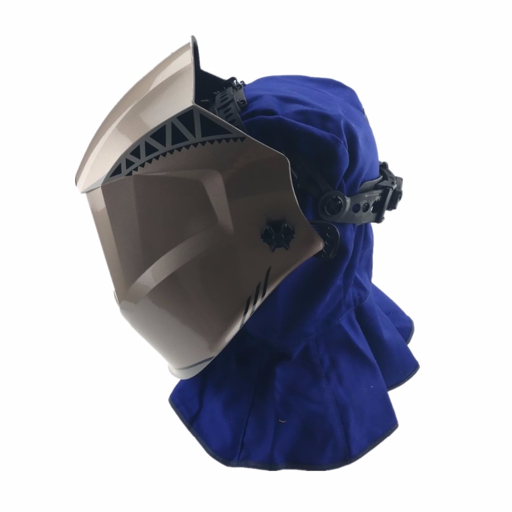 Welding Hood Washable Flame Retardant Fabric Cotton CE Certificated Worker Safety Welding Hood Welding Cap Welding Hat