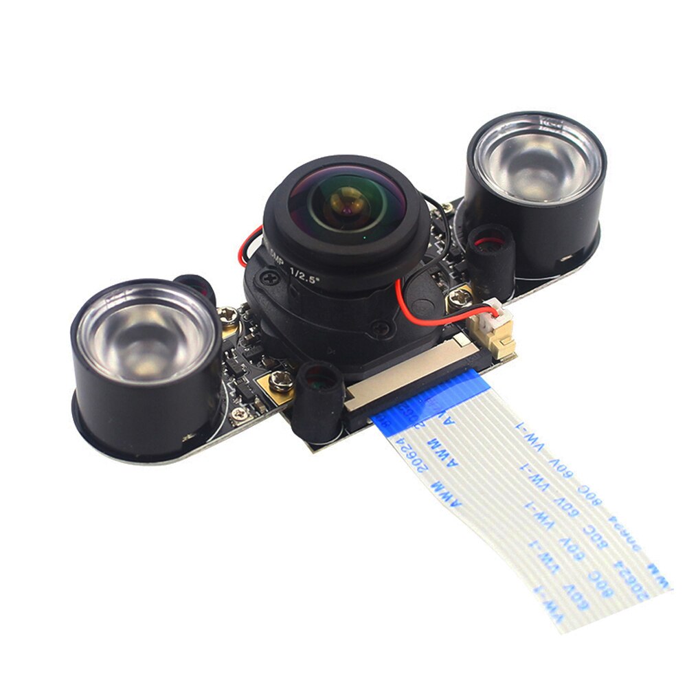 5MP Raspberry Pi Night Vision Camera Module - 1080P - IR-CUT - 175 Degree Angle - for Raspberry Pi 4B/3B+