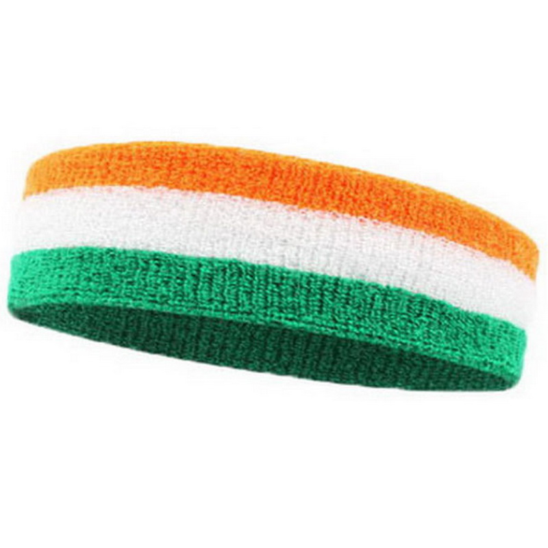 Tennis Wristbands Sport Headband For Men Women Towel Sweat Bands Basketball Yoga Gym Running Volleyball Wrist Wrap Sweatband: WHITE