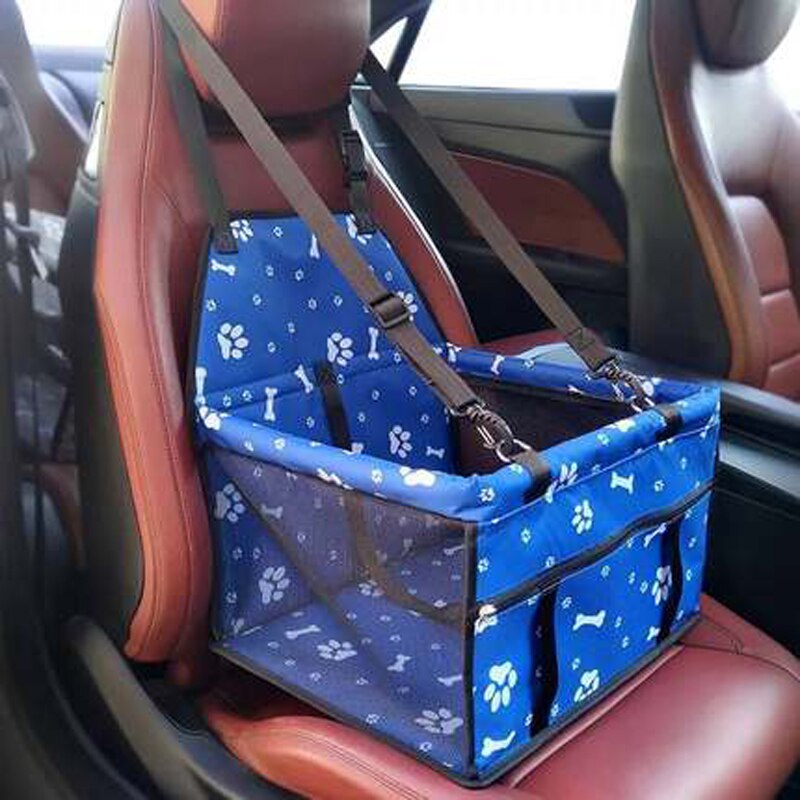 APEBAZY Pet Dog Car Carrier Seat Bag Waterproof Basket Safety Travelling Mesh Hanging Bags Dogs Seat Bag Basket Carrier For Dog: D