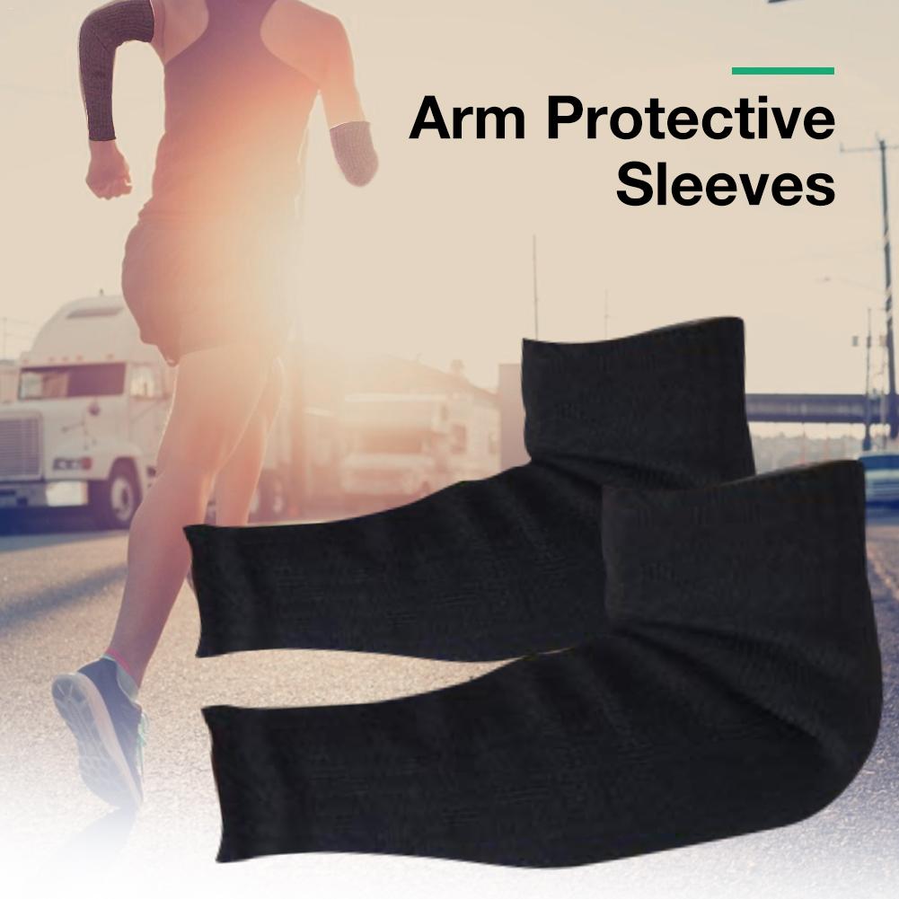 1 Pair Arm Protective Sleeves Kevlar Cut Resistant Heat Resistant Sleeves Anti Abrasion Safety Armband for Garden Kitchen Work
