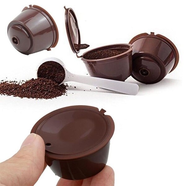 Reusable Dolce Gusto Coffee Capsule 3rd Plastic Refillable Dolce Gusto Coffee Capsule Fit for Nescafe Coffee Machine
