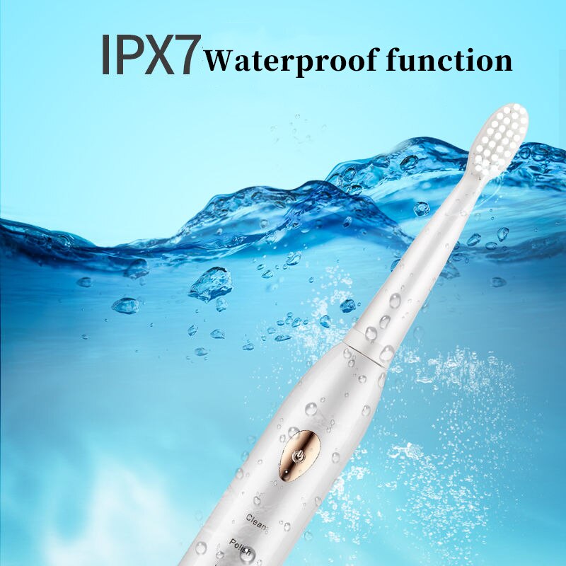 Smart Sonic Electric Toothbrush XaoMi Electric Toothbrush Best 5 Modes USB Rechargeable With Replacement Brush Head