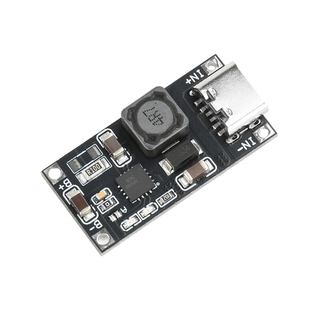 Módulo de cargador de placa de carga de batería de litio DC 4,5-9V TP5000 tipo C 1A 4,2 V/3,6 V placa de módulo de potencia de gestión de carga tipo C