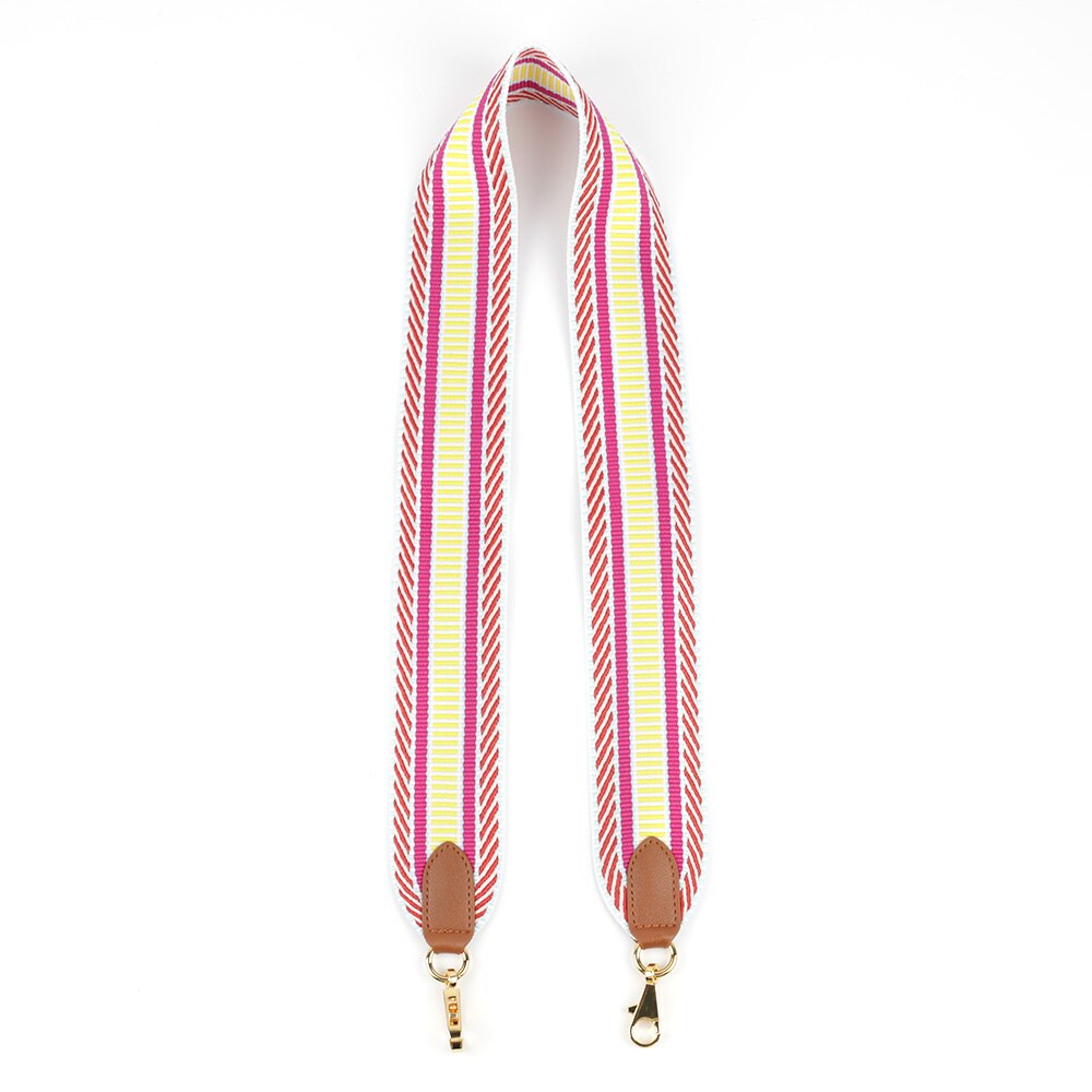 Canvas Brede Schouderbanden Mode Tas Riemen Lady Vervanging Bandjes Verwijderbare Handtas Vrouwen Tas Accessoires: red