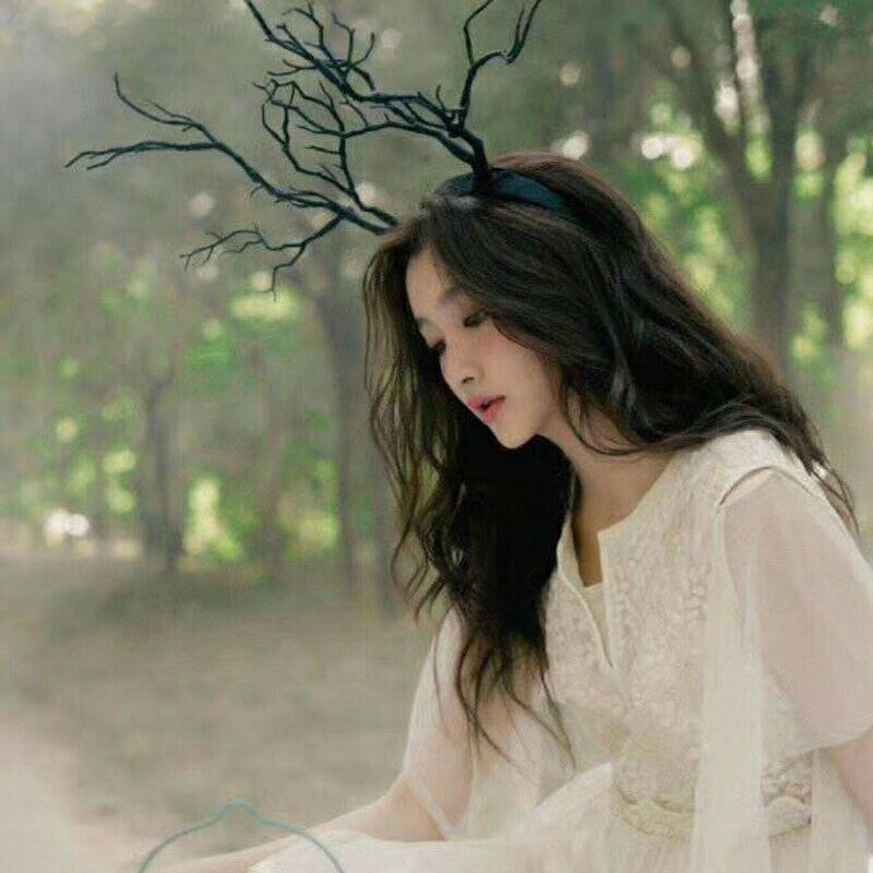 Coiffure en corne de cerf Vintage, Branches d&#39;arbre, bois, Costume fantaisie, fée fascinante, couvre-chef, Festival, accessoire pour cheveux