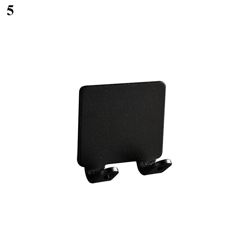 Universal Wall Mount Charger Phone Holder Stand Remote Control Hanger Base Support Hanging Stand Bracket Hooks Home Organizer: 5