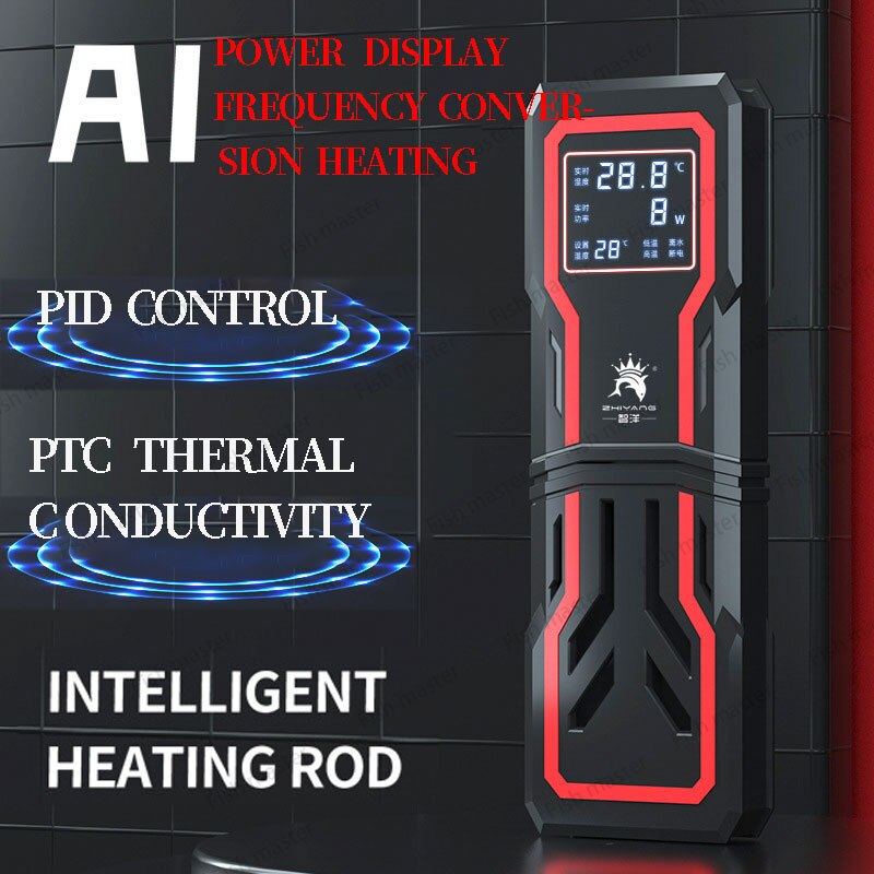 Aquarium heizstab automatische konstante temperatur frequenz umwandlung Energie sparen PTC externe temperatur Kontrolle heizung