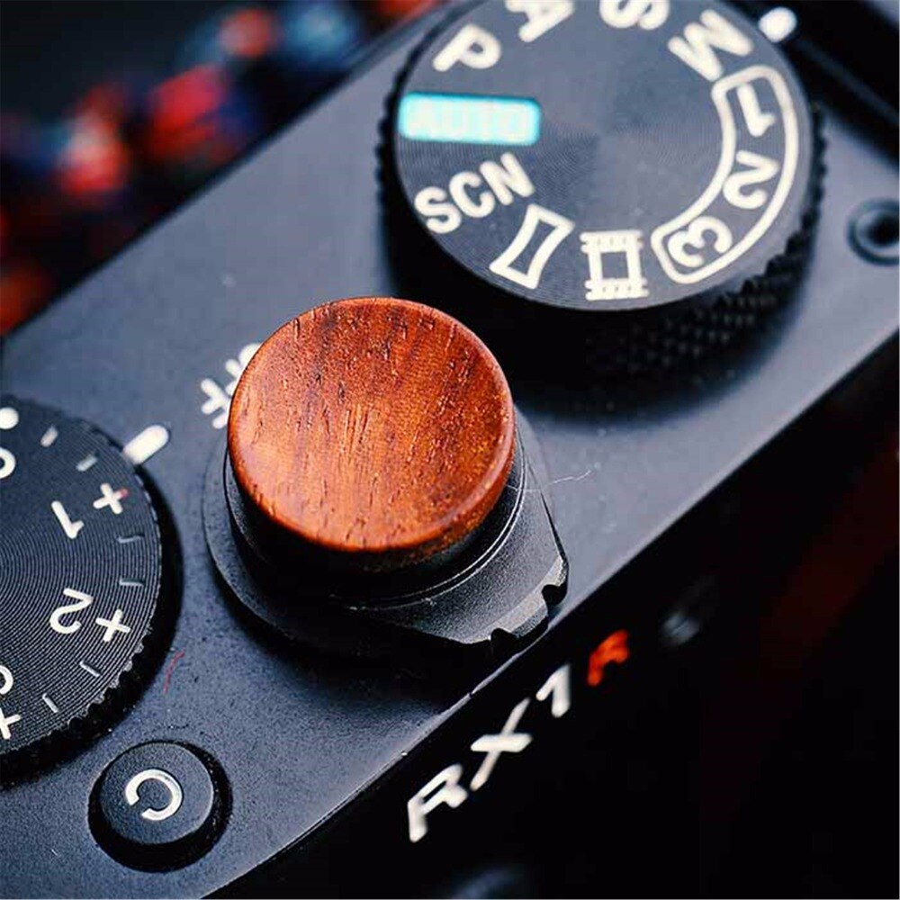 Wooden Wood Shutter Release Button For Sony RX1RM2 RX1RII RX1 RX1R