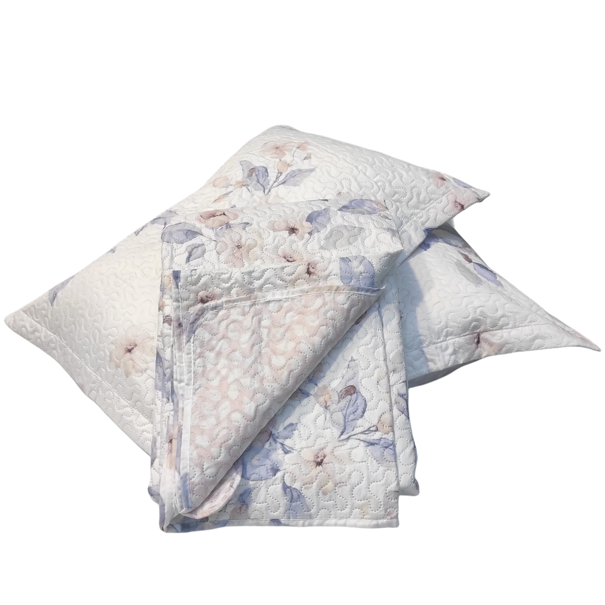 Colcha de verano Cama de 90 105 135 150 y 180 modelo 2022-12 Floral Salmón Colcha Bouti primavera verano Acolchado Reversible duraderos con excelente lavado y durabilidad. Cómodas, ligeras y elegantes.