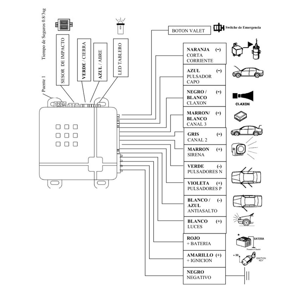 Auto Alarm Afstandsbediening Alarm Met Speaker Anti-Grab Auto Voertuig Auto Inbraakalarm Bescherming Keyless Entry Beveiliging Systeem
