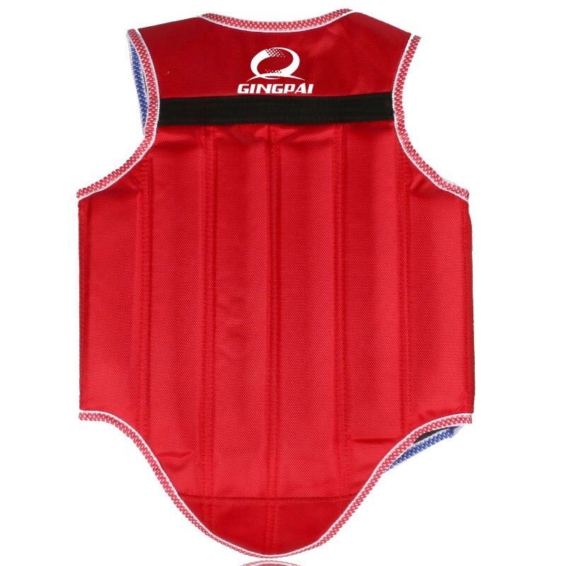 GINGPAI-protector de pecho MMA wushu sanda, chaleco Wushu, Protector corporal de Taekwondo