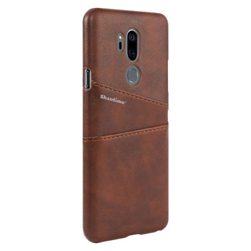 Luxury Pu Leather Wallet Case For LG G7 ThinQ Phone Bag Case For LG G7 ThinQ Business Card Slots Case