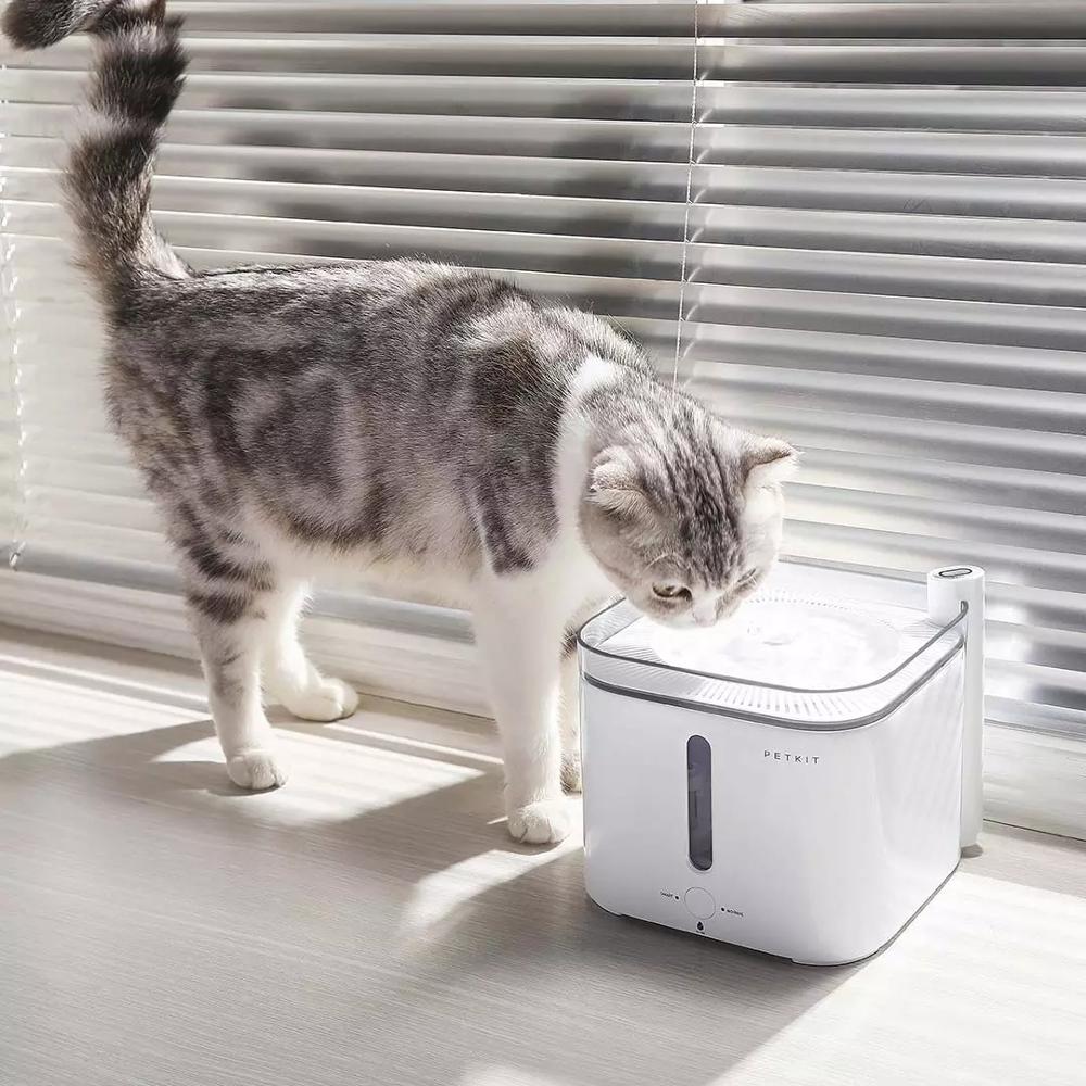 Petkit slimme waterdispenser voor 2s kittens, puppy's, katten, waterfontein, slimme drinkautomaat voor huisdieren