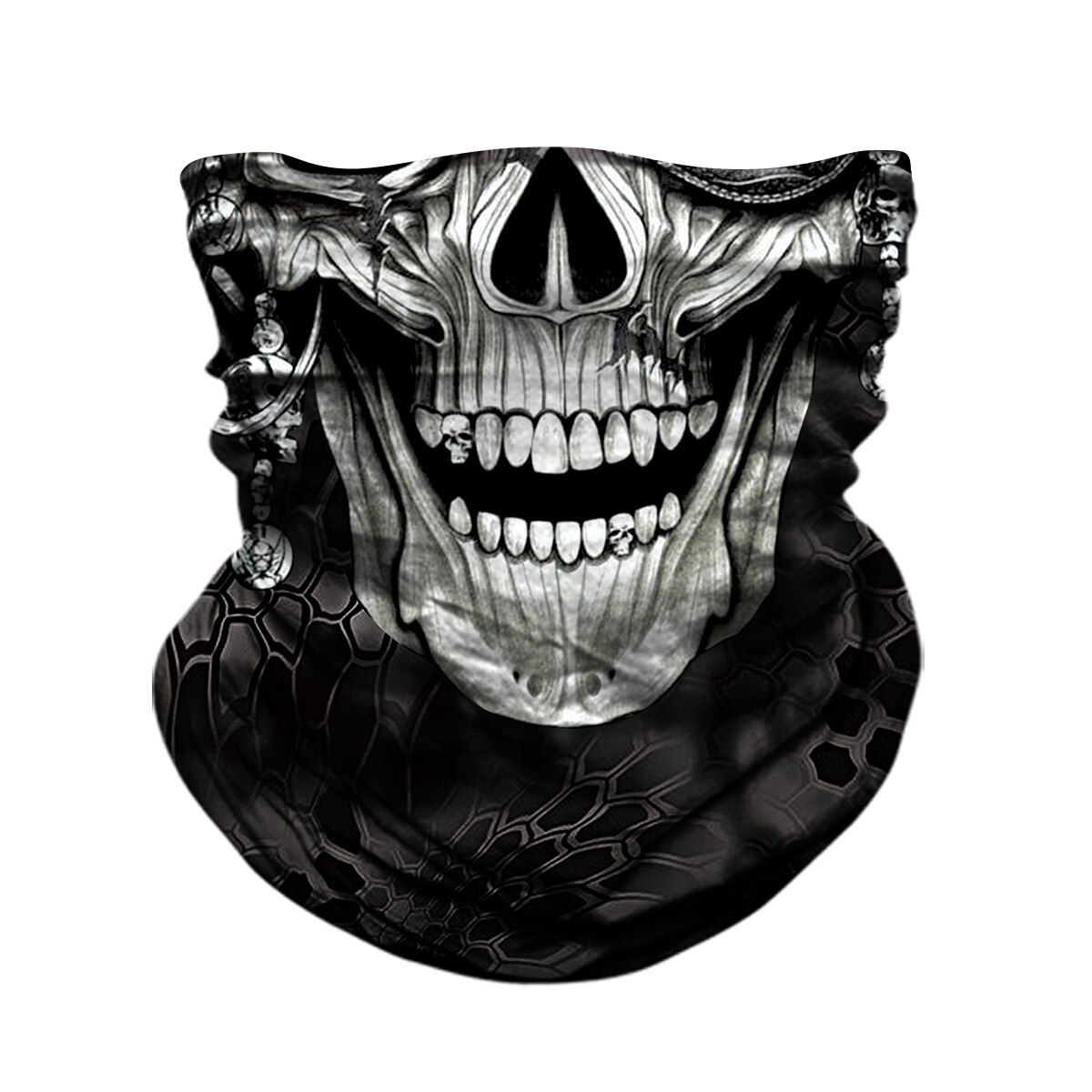 Motorcycle Balaclava Face Mask Cycling Hood Sports Ski Bike Summer UV Protection Shield Hat: HR040683 Bandana