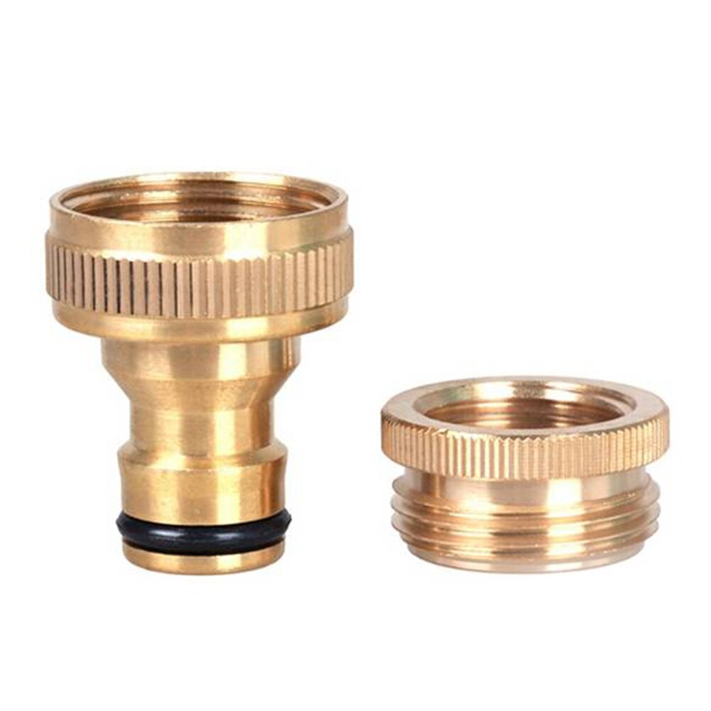 Washing Machine Connector, 3/4 To 1/2 inch Brass Water Hose Tap Adapter Accessories