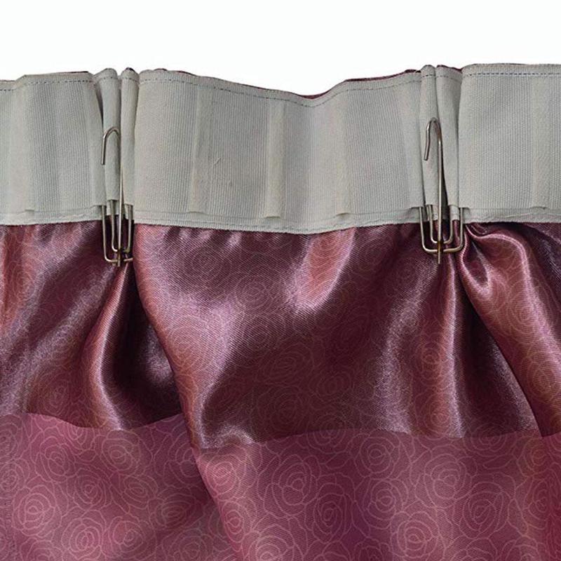 Zasłona na widelec cztery ząb haczyk akcesoria robić zasłna akcesoria robić zasłna haczyk zasłona pasek materiałowy poszycie