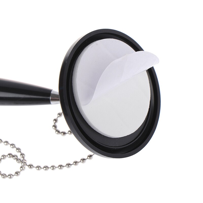 1pc Black Metal Desk Rope Ballpoint Pen Signature Pen Learn Office School Stationery