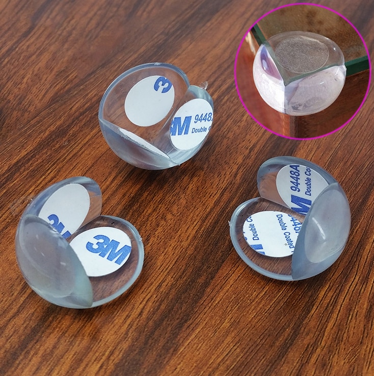 Baby Safety Table Corner Protector Transparent Anti-Collision Angle Cover Edge Corner Guard Child Security TXTB1