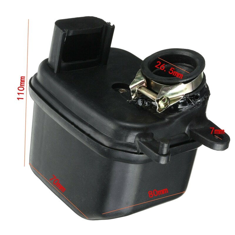 Motorcykelförgasare med luftfilterbox gaspedal accelerator kabel set för yamaha peewee  pw50 py50