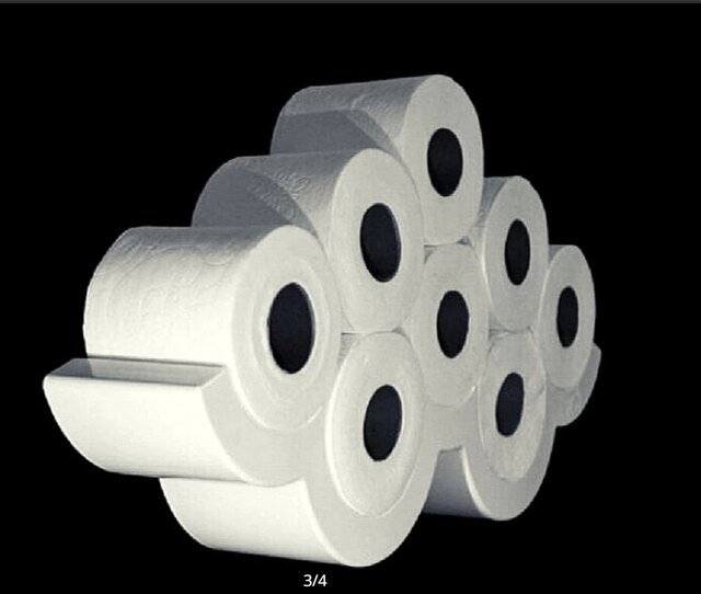 Multiple Toilet Paper Tissue Holder Wc Sheet Roll Cuvette Storage Organiser Shelf Bathroom Accessories Wall Mounted Shower Rack: White