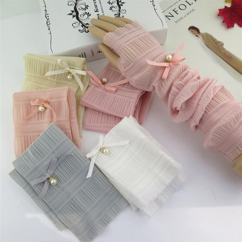 Protection contre le soleil d&#39;été, manches en soie de glace pour femme, Protection UV longue, Protection des mains, gant de bras, manches de glace pour l&#39;extérieur