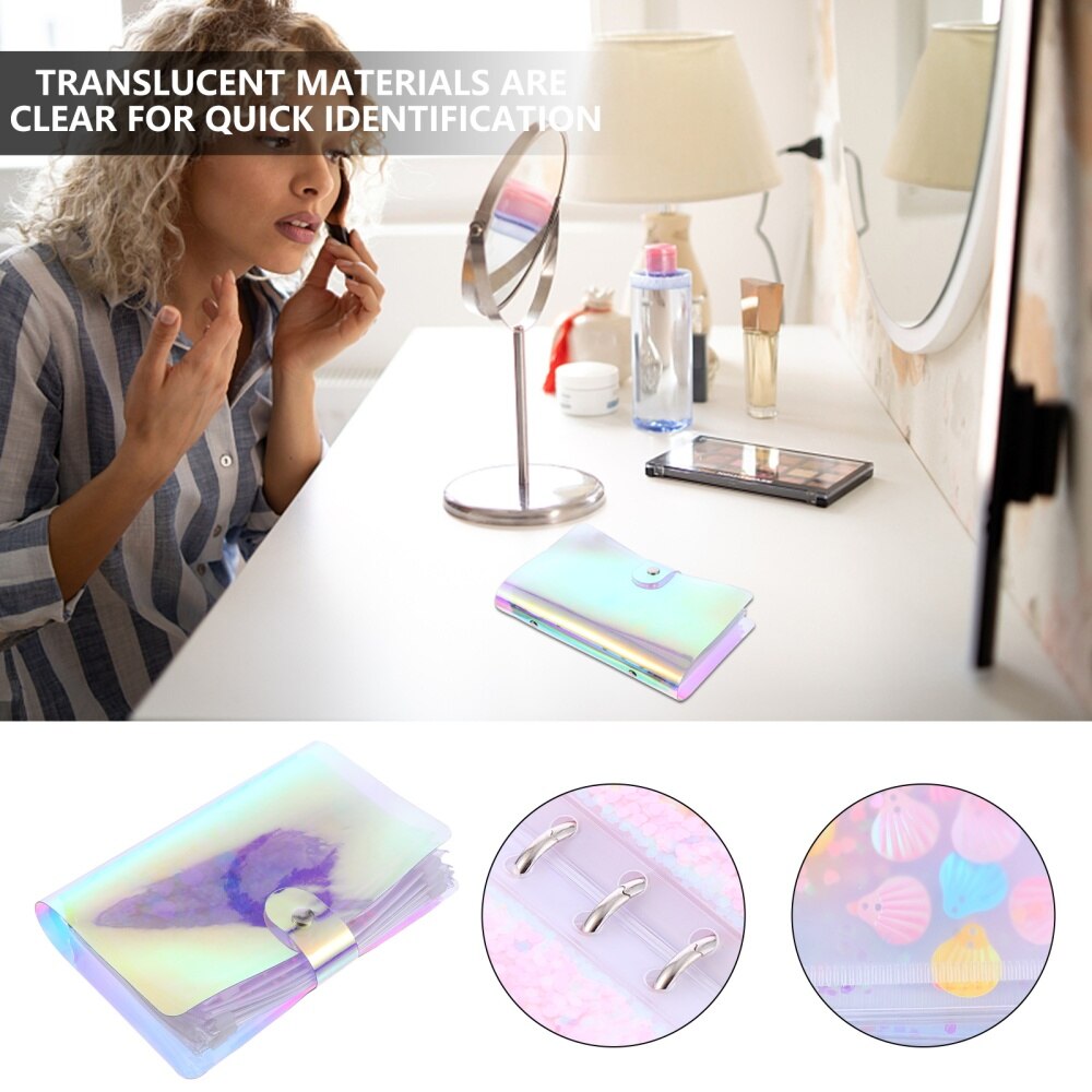 Refillable Notepad Binder with 12pcs 6 Hole Binder Pocket Budget Envelope System