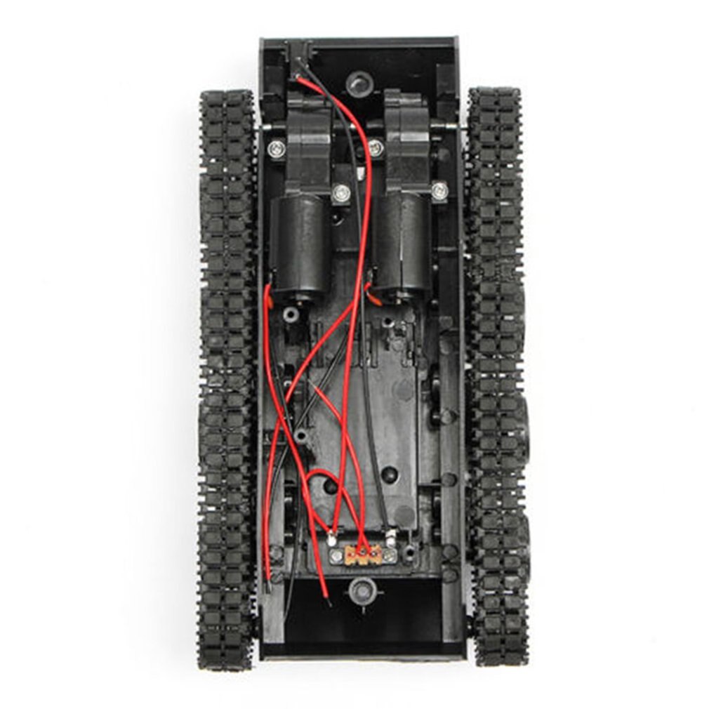 Robot Tank Chassis Handmade DIY Kit Light Shock Absorbed 130 Motors Light Damping balance Tank Robot Chassis For Arduino SCM