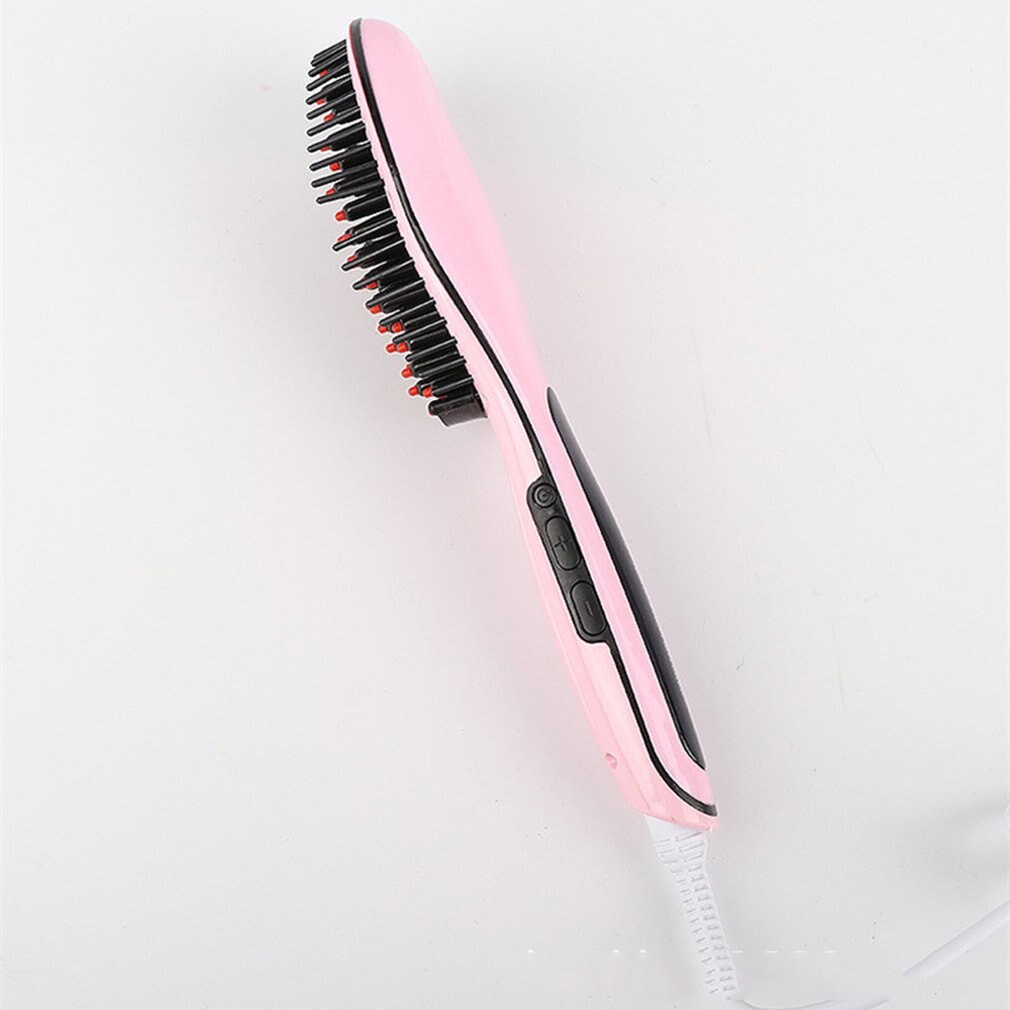 Fast Electric pull Large Panel Straight Iron Does Not Hurt Electric Hair Brush