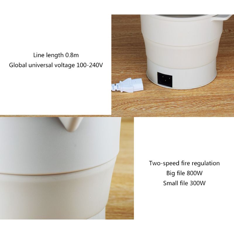 Mini Cooker Lunch Box Electric Heated Skillet Voltage 110-220V Collapsible Cook