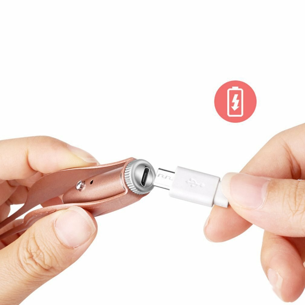 Kinderen Lichtgevende Oor Pick Oplaadbare Led Oorsmeer Pincet Oor Clip Zichtbare Oor Schoner Artefact Oplaadbare Gezondheid Producten