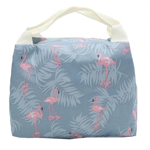 Women Kid Stylish Portable Flower Lemon Bird Food Catus Storage Bag Picnic Pouch food storage bag has a compact size, Beach bag: Birds