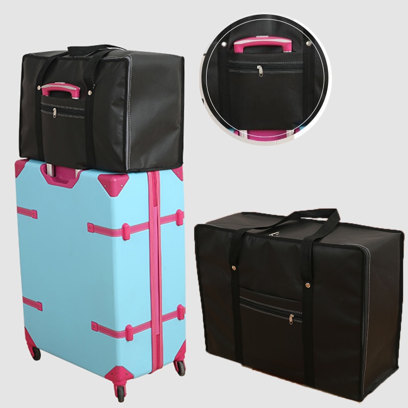 Large-capacity thickening travel bag, aviation boarding luggage bag, Vacation trip Clothing storage bag aircraft bag