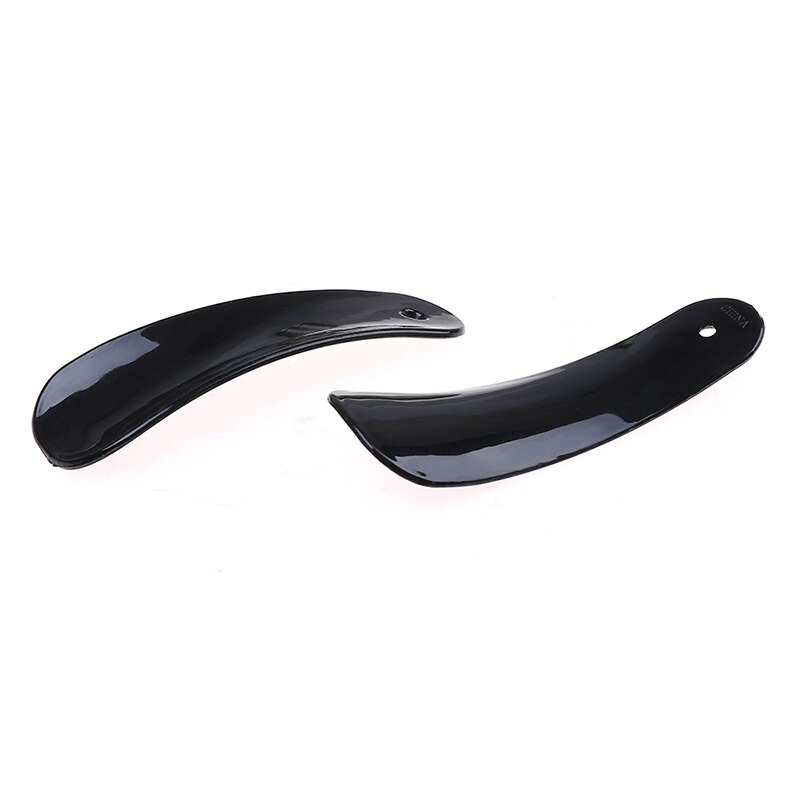 2 stk løfter fleksibel robust glideskohorn sort plast skohorn ske ske form skohorn tilbehør