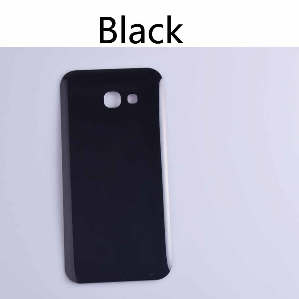 A520 voor samsung  a5 a520 a520f sm -a520 behuizing batterijdeksel achterklep behuizing achterklep chassis shell vervanging: Zwart-geen gereedschap