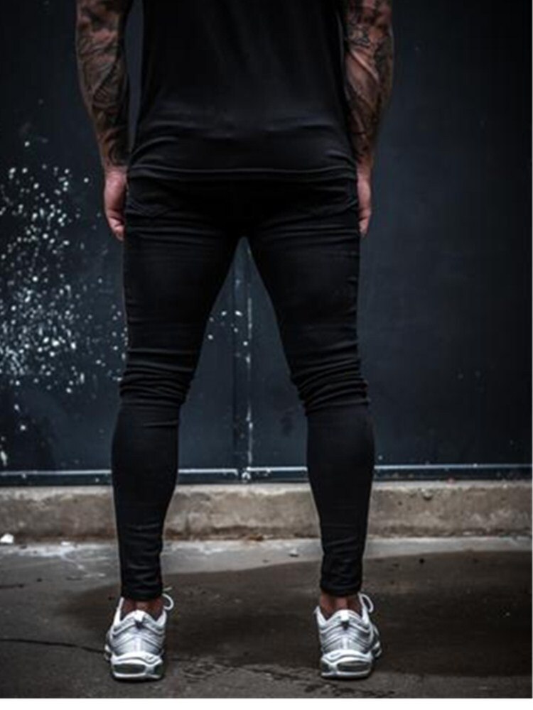 Side Stripe Skinny Jeans