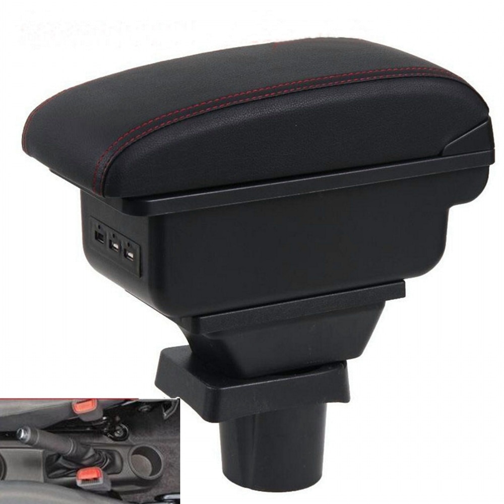 Für Chevrolet Funken III armlehne Kasten Universal- Wagen center konsole änderung zubehör doppel angehoben mit USB